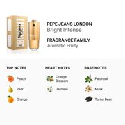 Pepe Jeans London Ladies Bright Intense EDP Spray 2.7 oz Fragrances 8436611101218