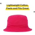 thumbnail image 5 of ORUYROP Unisex Washed Cotton Bucket Hat Summer Outdoor Cap, 5 of 5