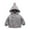 Grey, variant on Krdevn Boys Girls Down Coat Lightweight Down Jacket Button Type Winterchildren Snowsuit,3-6 Months