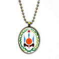 thumbnail image 1 of Djibouti emblema nacional país símbolo Collar Colgante de cadena vintage Colección de joyas colgantes Unbranded M, 1 of 3