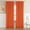 Tiger Orange, variant on Orange Blackout Curtains 72 Inches Long for Bedroom 2 Panels Back Tab Rod Pocket Fall Color Decor Halloween Room Darkening Curtains Bright Orange W 52 x L 72