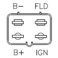 thumbnail image 2 of OEG Parts New Voltage Regulator Replacement For John Deere 301A 65-76 3195003 3211952 5-139 5-67 5-81 8RB2007 8RH2004D R2AM4 5-110 5-146 5-25 8RB2002 8RH2004E R2J1 105-139 8-359 VSH-6201R 105-146, 2 of 5