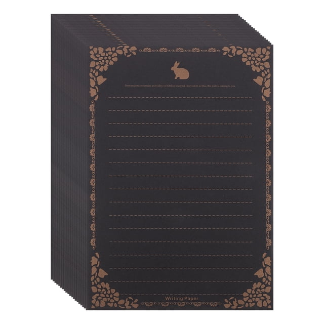 Shisuyan 50 Sheets Modern Letter Papers Writing Papers Letter Papers For Greeting Invitation Letter Writing Papers Simple Style Letter Papers