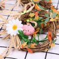 thumbnail image 5 of Guirnalda de huevos de Pascua de ratán Natural, decoración para el hogar y el jardín, regalo de Navidad, adorno para fiesta de boda, 5 of 5