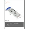 thumbnail image 1 of Kit d'Outils à Main en Acier Allié Métrique 10 Pcs : Comprend Clé à Molette, Support de Dée, Clé à Cliquet et Pinces – Ensemble Durable et Compact pour Réparations DIY, Projets de Quincaillerie et Usage Professionnel, 1 of 6