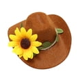 thumbnail image 2 of Qaailabf Jungle Party Wine Bottle Hat Decoration, Mini Bottle Cap Cover, 8x8x3cm, Soft Comfortable Plant Flower Design for Table Decor, Washable Reusable Bottle Accessory for Banquets, 1-Pcs, 2 of 4