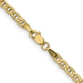 thumbnail image 4 of Chaîne Pendentif Collier Ancre 3.2mm en Or Jaune 10k, 4 of 9