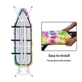 thumbnail image 4 of HELLHERO Ironing Board Cover Soft Protection Covers Easy Fit 15"x54", Colorful Tie Dye Design, 4 of 5