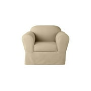 Sure Fit Twill Supreme Chair Slipcover