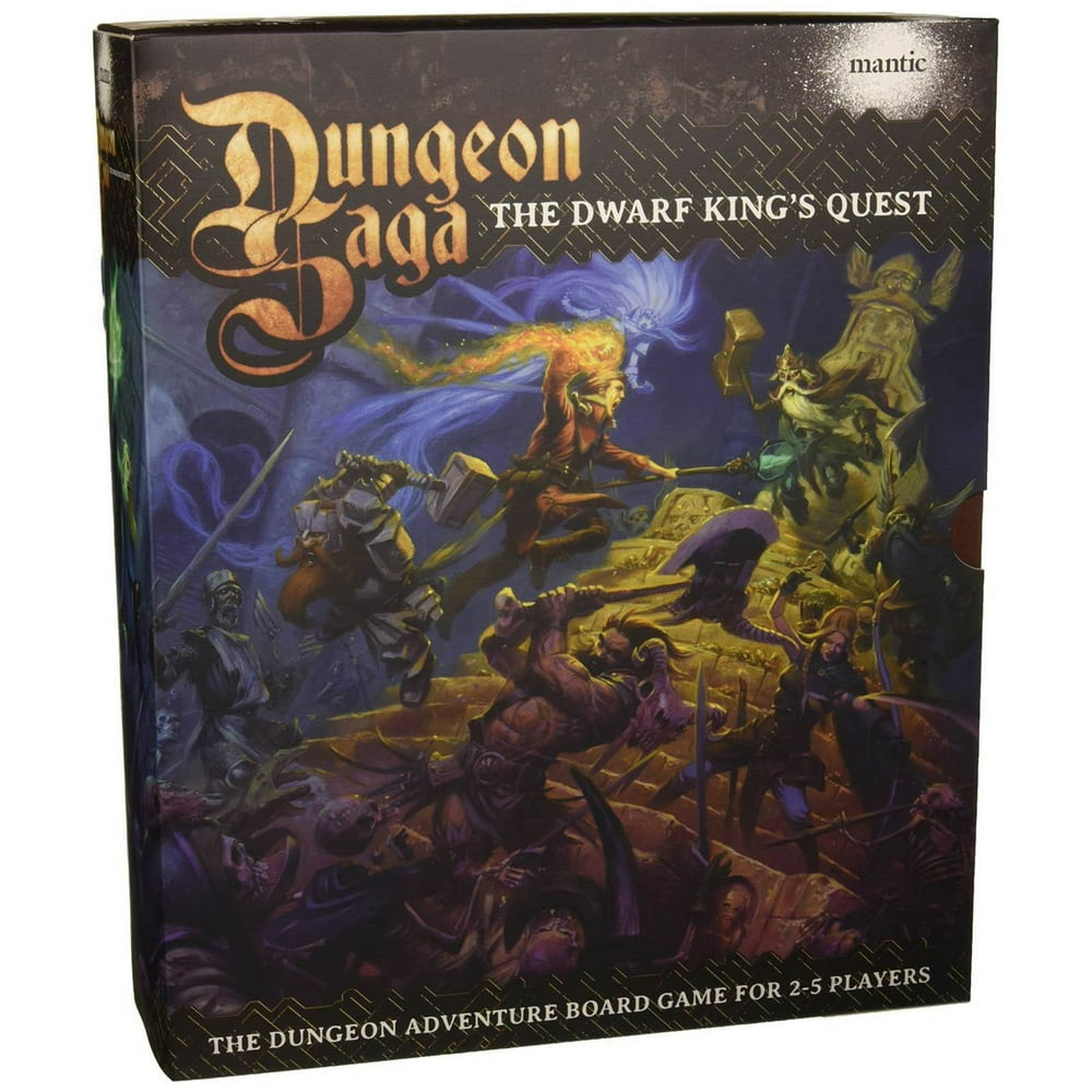 Dungeon Saga Dwarf King's Quest The Board Game