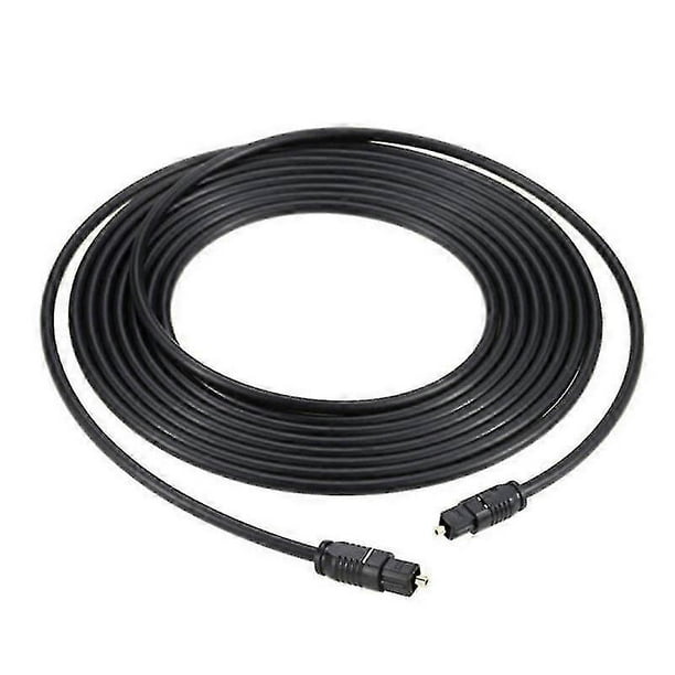 Digital Optical Audio Cable Toslink Gold Plated 1m 15m 2m 35m 10m 15m 20m Spdif Md Dvd Gold Plated Cable Od 22mm