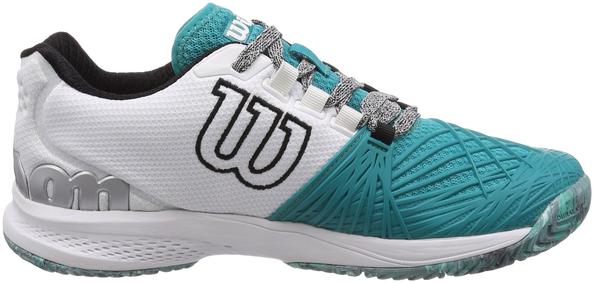 Wilsonのテニスシューズ「KAOS 2.0 SFT」　& シューズケース Wilson Men's Kaos 2.0 SFT Tennis Shoe (Tropical Green/White/Black