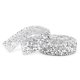 thumbnail image 5 of Cadena de malla de cristal Sailing con diamantes de imitación para adornos de zapatos de vestir de boda 5 yardas plata, 5 of 9