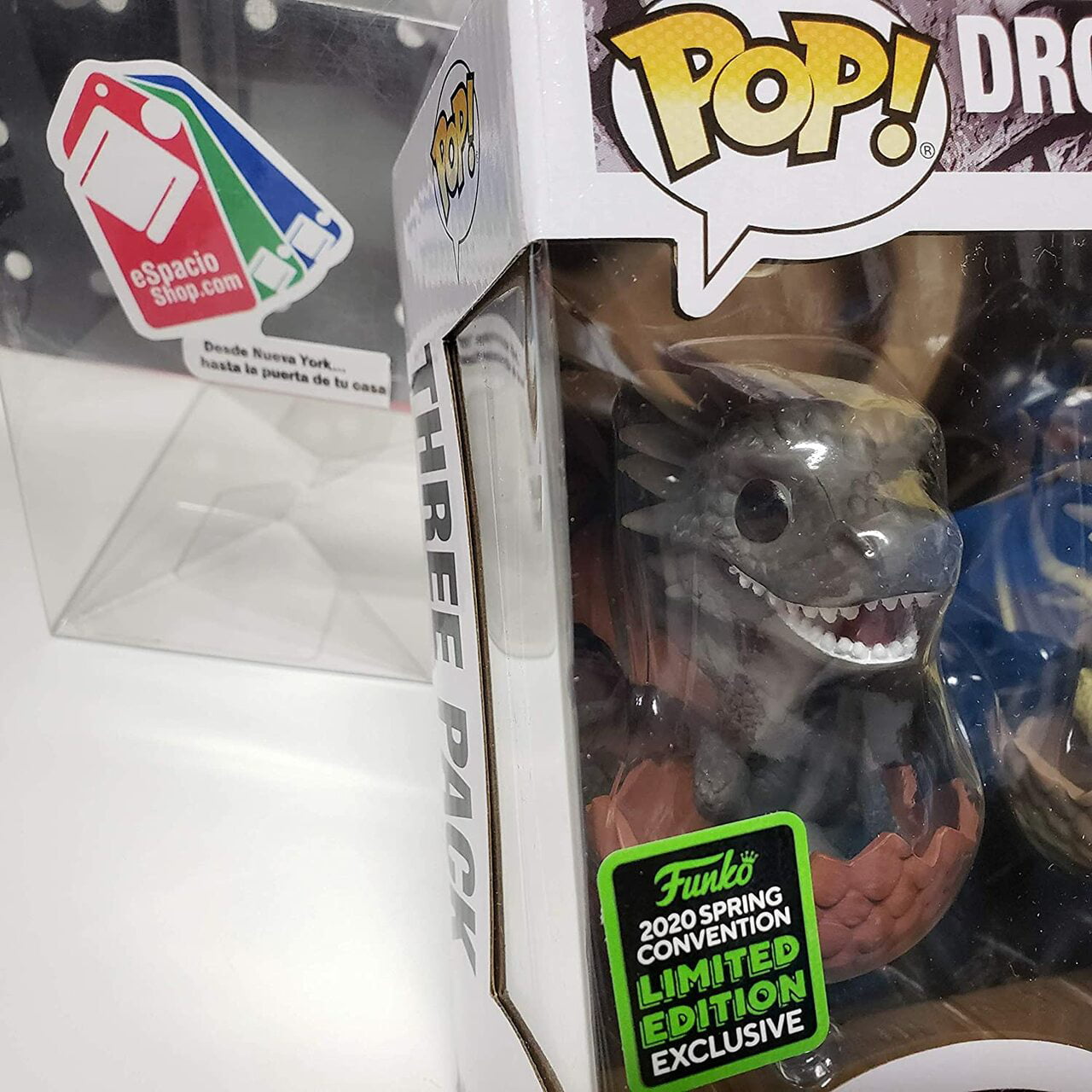 for sale online Funko Pop Viserion Television: Game of Thrones & Rhaegal Emerald City Comic Con Exclusive 3 Pack Drogon 
