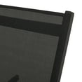 thumbnail image 2 of Noble House Castiel Reclining Aluminum Outdoor Chaise Lounge - Set of 2, Black/Dark Gray, 2 of 6