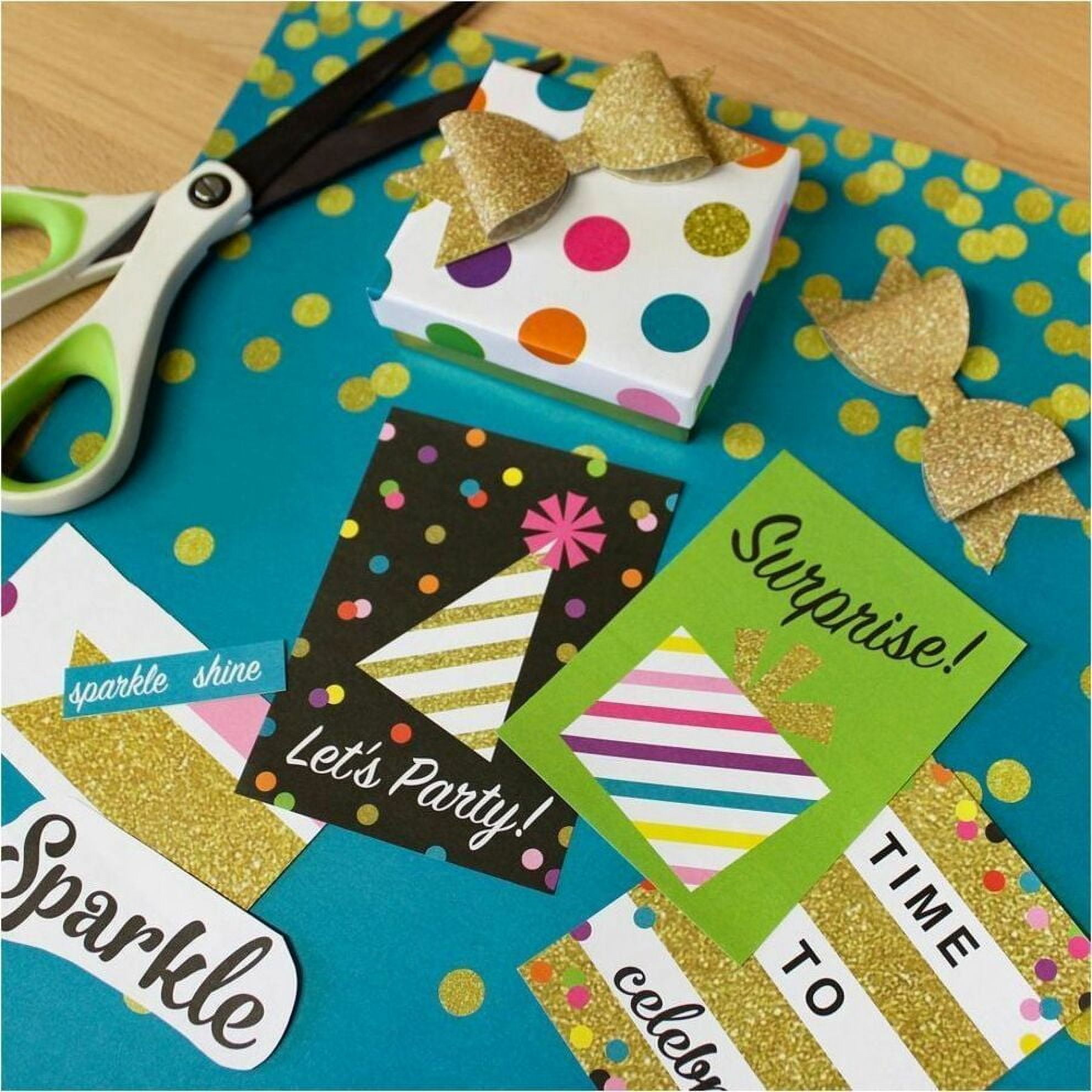 Teacher Created Resources Confetti Project Paper, 12"x12", Assorted Colors, 80 Sheets