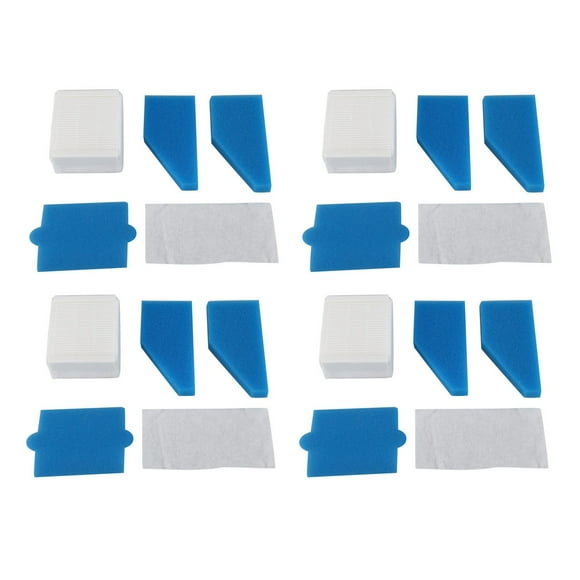 20x Filter Set Suitable for Vacuum Cleaners Aqua + Multi Clean X8 Parquet, Aqua + Pet & Family