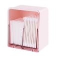 thumbnail image 3 of Organizador de almacenamiento de bastoncillos de algodón 2 rejillas caja de soporte separada (rosa) JShteea Libre de BPA, 3 of 9