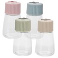 thumbnail image 5 of GOOHOCHY  4 Pcs Spice Jars with Labels Seasoning Combination Quantitative Bottle, 5 of 8