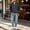 Black, variant on Men's Hoodless Sweatshirt with Zipper Long Sleeve Jacket Lightweight Bomber Jackets Business Casual Fashion Outerwear