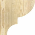 thumbnail image 3 of 4"W x 10"D x 10"H Ridgewood Rough Sawn Corbel, Douglas Fir, 3 of 9