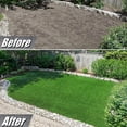 thumbnail image 2 of Artificial Grass Carpet High Density Fake Mat 1cm Height Natural False Rug Roll Lawn Realistic Garden Synthetic Turf for Outdoor Yard, 2 of 5