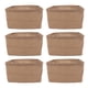 thumbnail image 2 of Contenedores De Almacenamiento De Ropa, 6 Piezas Caja Organizadora De Ropa De Tela Plegable Con Marcos Resistentes, Cubos De Almacenamiento Para Mudanzas, Cubo De Almacenamiento De, 2 of 7