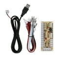 thumbnail image 2 of Gaming Motherboard, Prevent Scratch USB Encoder Black Fireproof  for  822A,882C, 2 of 7