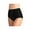 Black, variant on Women's High Waisted Swimwear Bottoms Ruched Tummy Control Bikini Tankini Swimsuits Briefs