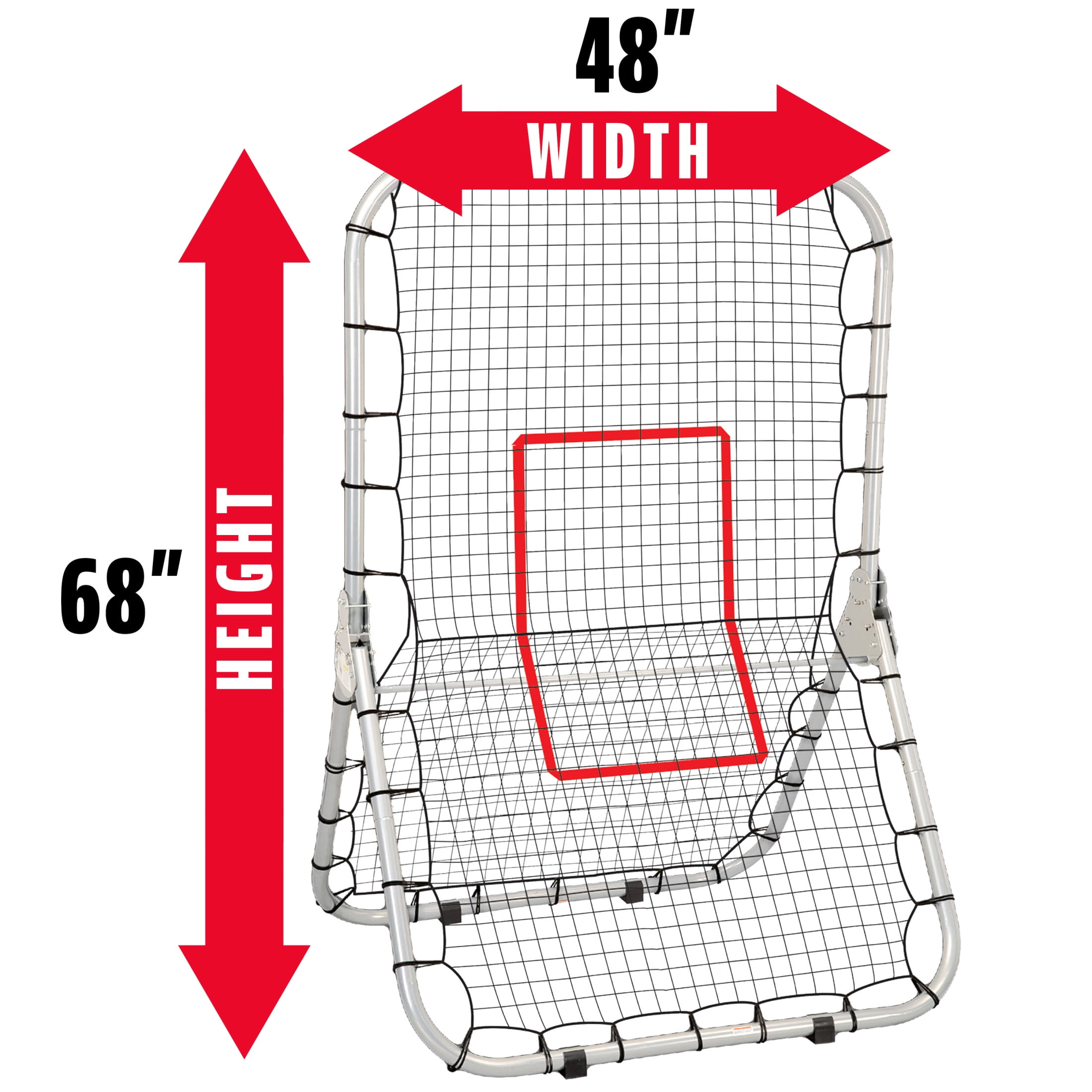 Franklin Sports MLB Pro Baseball Pitchback Rebounder Net, 68 x 48 in