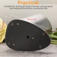 thumbnail image 4 of Stainless Steel Knife Holder with Non-slip Base Knife Organizer with Drain Hole  Knife Storage Rack for Home Kitchen Restaurant, 4 of 10