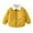 Yellow (With Pile), variant on Esaierr Toddler Kids Boys Fleece Jacket Cotton Coat Warm Jacket Baby Boys Winter Long Sleeve Button Thick Outerwear for 1-5Y