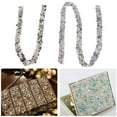 thumbnail image 4 of Rhinestone Ribbons,  Rhinestone Ribbon Fine Workmanship Shiny Effect Wide Applicability  For Clothing, 4 of 8