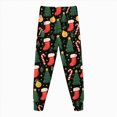 thumbnail image 6 of NOLDARES Little Boys Girls' Christmas Pajamas Sets Toddler Pjs Kids Print Sleepwear Fall Winter 2 Piece Long Sleeve Top Pjs Set(D008-Dark Green), 6 of 9