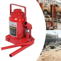 30 Tons Red Air Hydraulic Bottle Jack Manual Heavy Duty Car Lift Jack for Lifting Cars, Trucks, SUVs