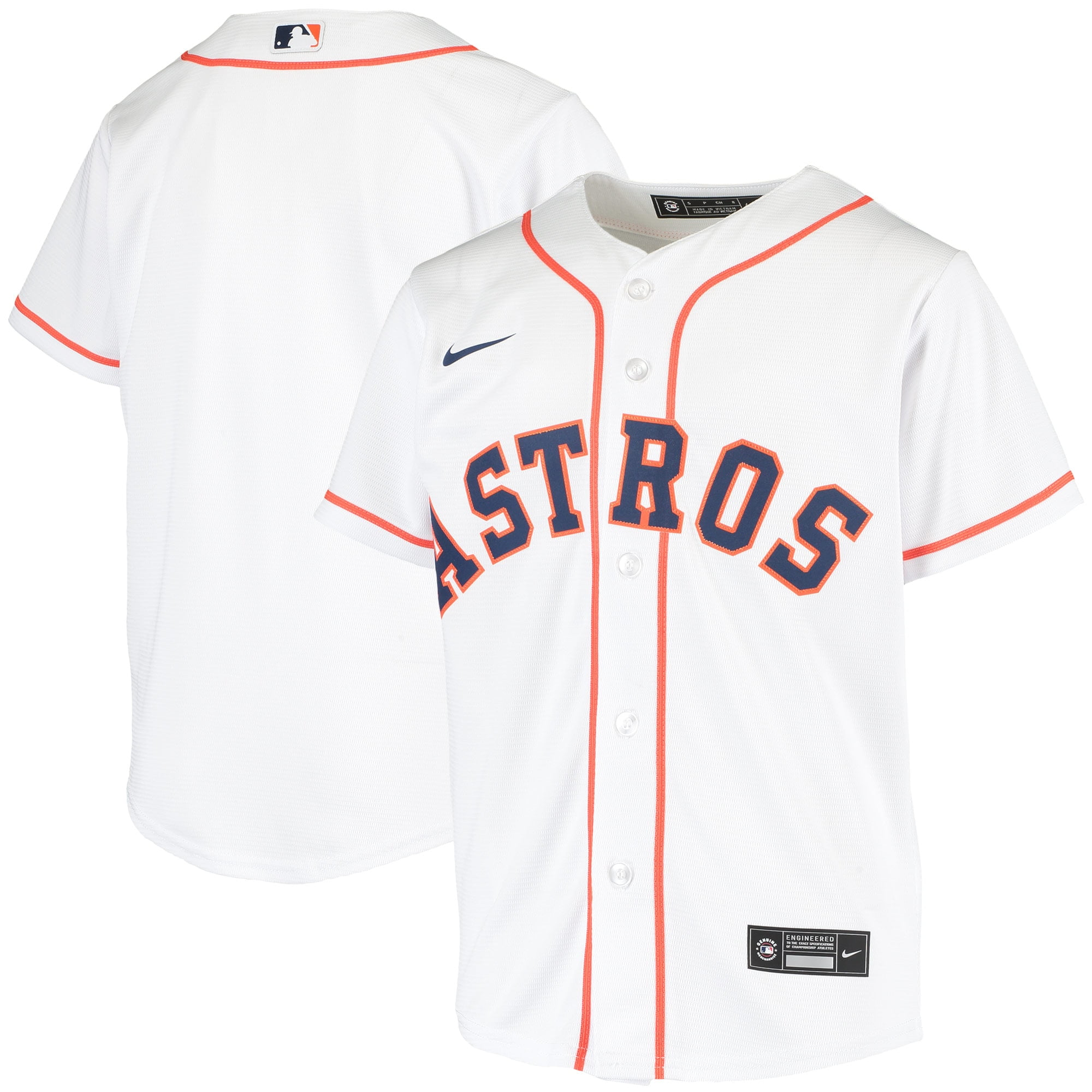 white astros jersey