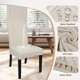 thumbnail image 3 of Set de 4 Fundas Impermeables para Sillas de Comedor SearchI Beige, 3 of 7