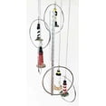 thumbnail image 3 of Five World Famous Light Houses In Rings Decor Resonant Relaxing Wind Chime Patio Aluminum And Resin Construction, 3 of 6