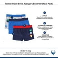 thumbnail image 6 of Textiel Trade Boy's Avengers Boxer Briefs  (3 Pack), 6 of 6
