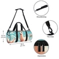 thumbnail image 5 of Alpaca Dance Bag, Weekender Bag, Carry on Bag, Soccer Bag - 17.7 Inches Sports Tote with Interior Zipper Pocket and Large Capacity, 5 of 6