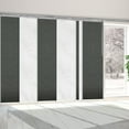 thumbnail image 2 of Domovina 7 Panel Track Vertical Blinds, Adjustable 110-153"W x 91.4"H - Bloom/Adelaide, 2 of 8