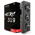 thumbnail image 1 of XFX Speedster MERC319 RX 7800 XT Tarjeta gráfica para juegos negra 16GB GDDR6 HDMI 3xDP, AMD RDNA 3 RX-78TMERCB9, 1 of 5
