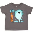 thumbnail image 3 of Inktastic I'm Four Shark Fourth Birthday Boys or Girls Toddler T-Shirt, 3 of 5