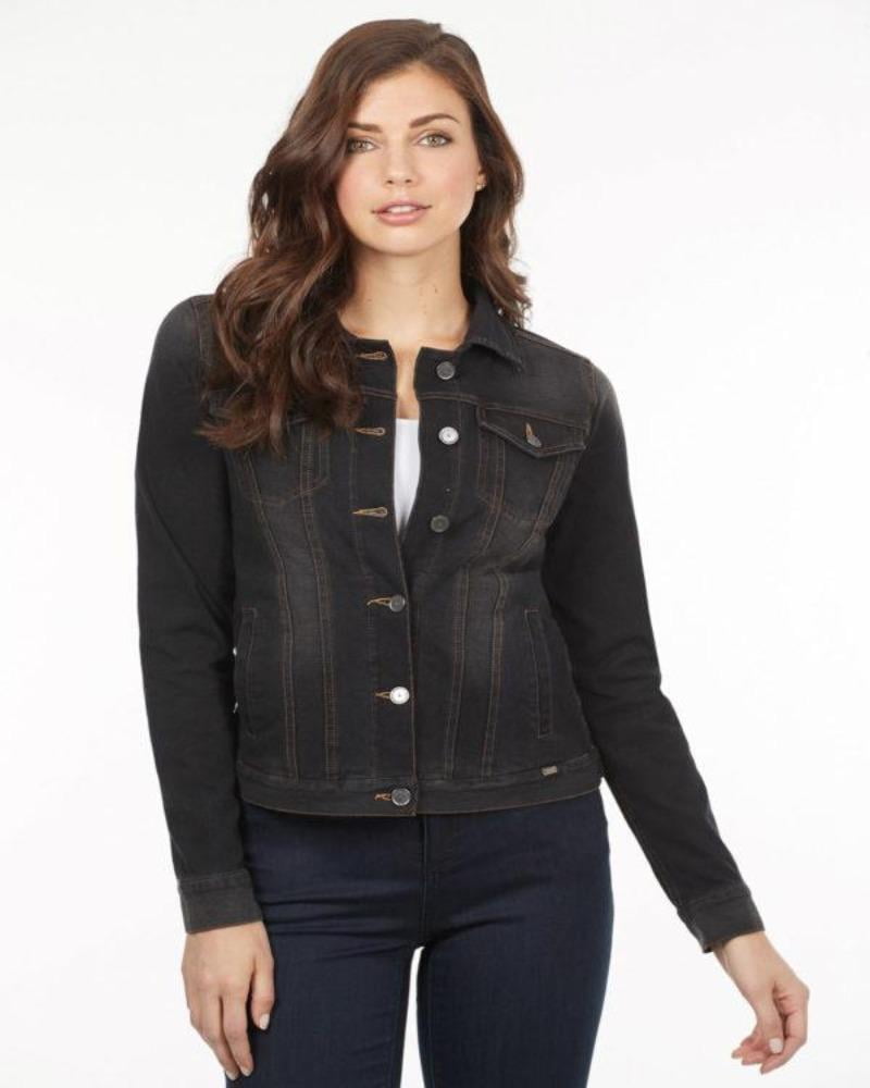 FDJ French Dressing Denim Jacket Black 