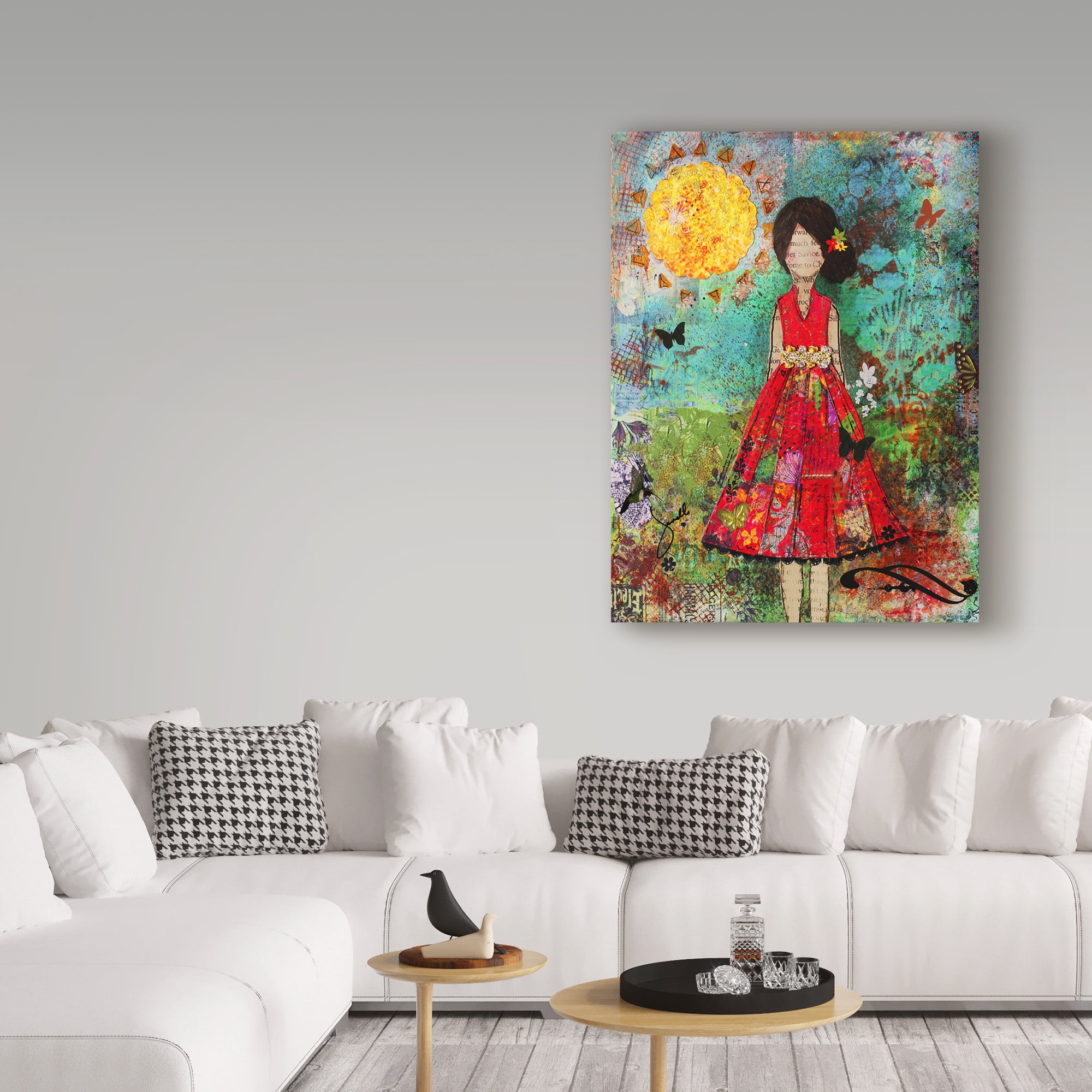 Trademark Fine Art 'Let The Sun Shine In' Canvas Art by Janelle Nichol