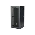 thumbnail image 1 of StarTech.com 26U 19 Pouces Wall Mount Network Cabinet, 16 Pouces Deep Hinged Locking IT Network Switch Depth Enclosure, Assembled Vented Computer Equipment Data Rack with Shelf & Flexible Side Panels 26U Vented Cabinet (RK2620WALHM) - Armoire de Rack - Montable au Mur - Noir - 26U, 1 of 9