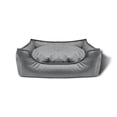 thumbnail image 2 of Imitación de perra tecnología de cuero prueBa de la raver cama para perros sofá suministro de nido de gato supongo de cama paraponable, 2 of 7