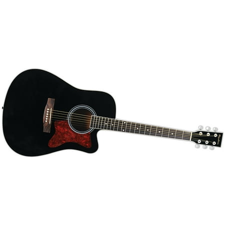 Spectrum AIL 128 Full Size Black Cutaway Acoustic Nepal Ubuy