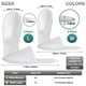 thumbnail image 2 of Pantuflas de spa OSTADARRA, antideslizantes, desechables, lavables, 6 pares, 2 of 7