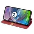 thumbnail image 2 of Étui pour Motorola MOTO G 5G à Rabat Portefeuille à Rabat Magnétique Protecteur - Rouge, 2 of 5